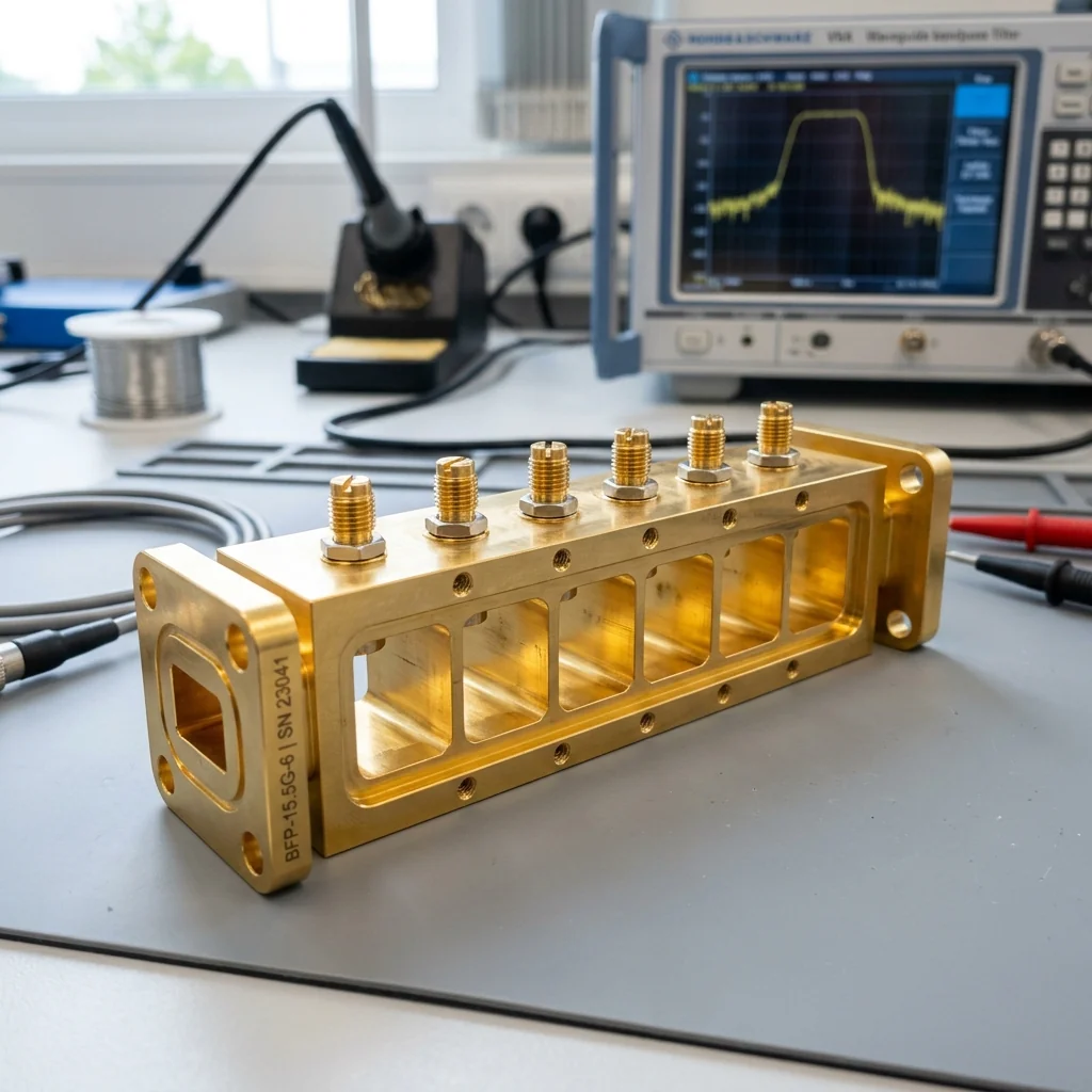 Waveguide bandpass filter