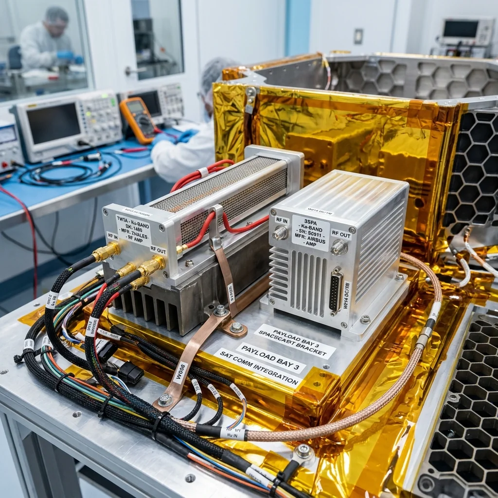 TWTA vs SSPA for Satellite Payloads